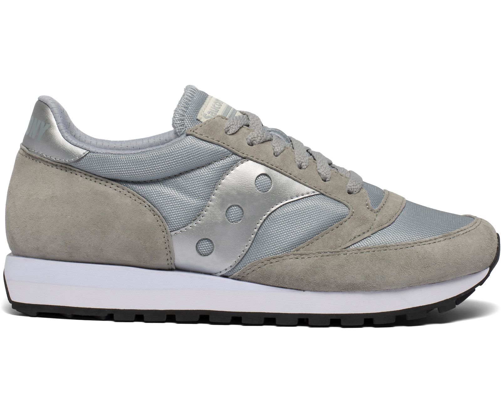 Men\'s Saucony Jazz 81 Originals Grey / Silver | Singapore 391QMAZ